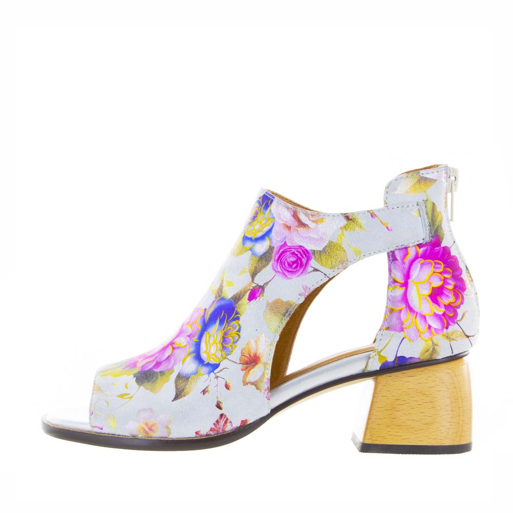 Bresley Pennie White Garden - Women Sandals - Collective Shoes 