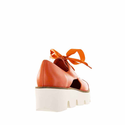 Bresley pine orange - Women Wedge - Collective Shoes 