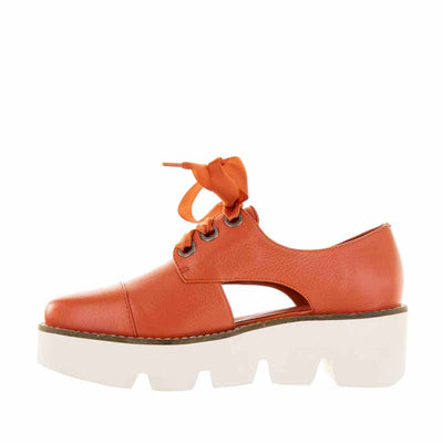 Bresley pine orange - Women Wedge - Collective Shoes 