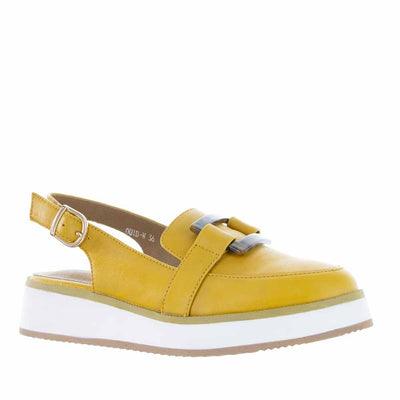 Alfie & Evie Quid Mustard - Women Sandals - Collective Shoes 