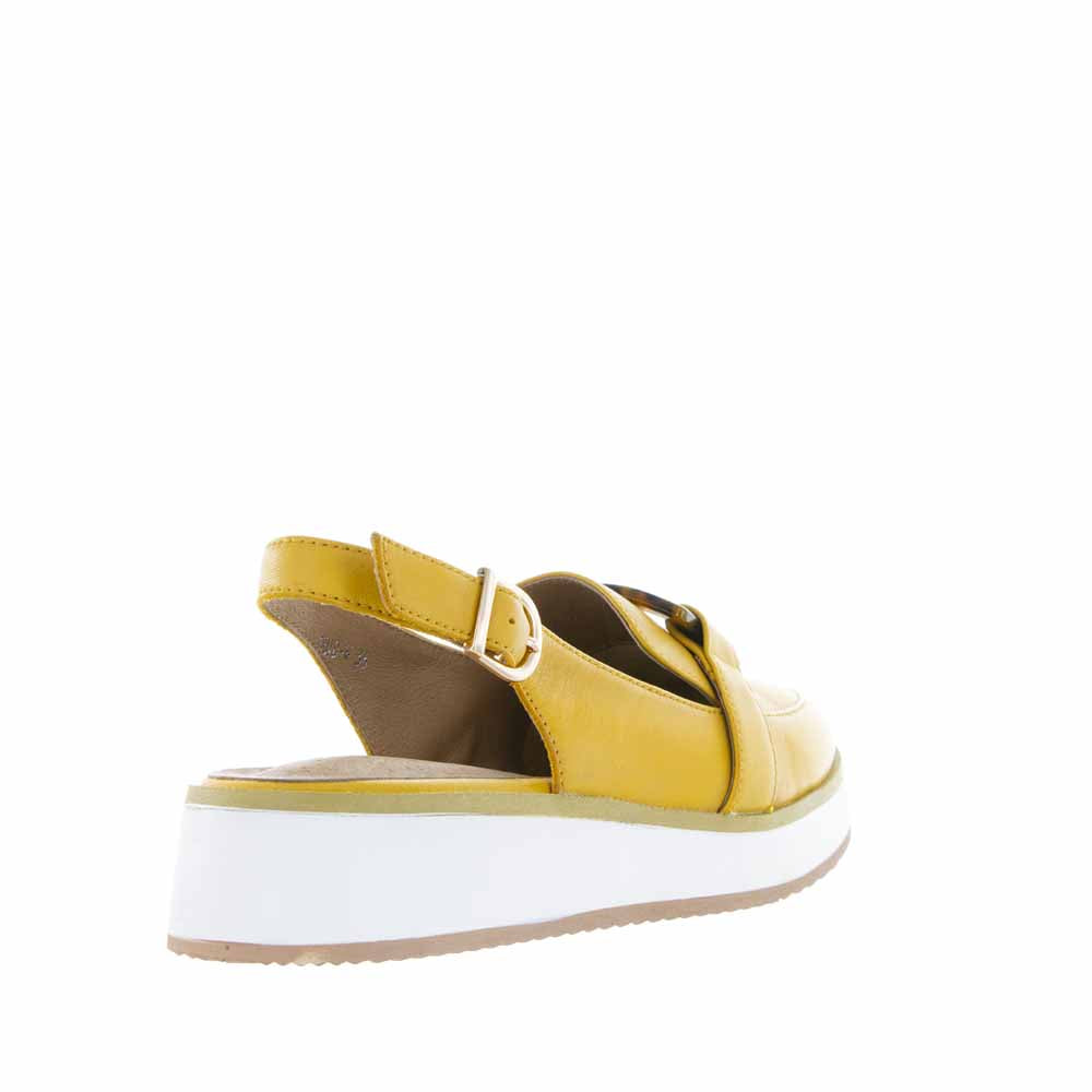 Alfie & Evie Quid Mustard - Women Sandals - Collective Shoes 