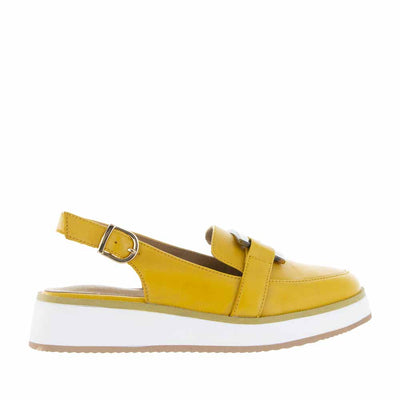 Alfie & Evie Quid Mustard - Women Sandals - Collective Shoes 