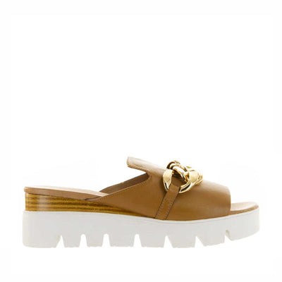 Django & Juliette Rablise Dk Tan - Women Wedge - Collective Shoes 