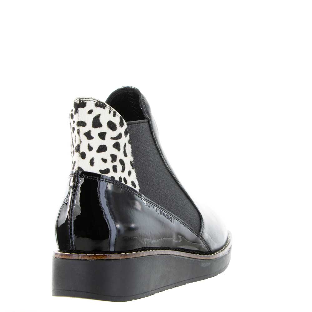 LESANSA RALLY BLACK PONY - Women Boots - Collective Shoes 