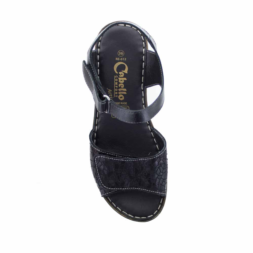 CABELLO RE612 BLACK - Women Sandals - Collective Shoes 