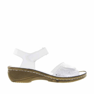 CABELLO RE612 WHITE - Women Sandals - Collective Shoes 