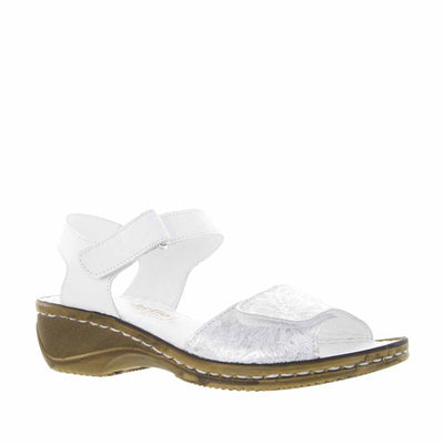 CABELLO RE612 WHITE - Women Sandals - Collective Shoes 