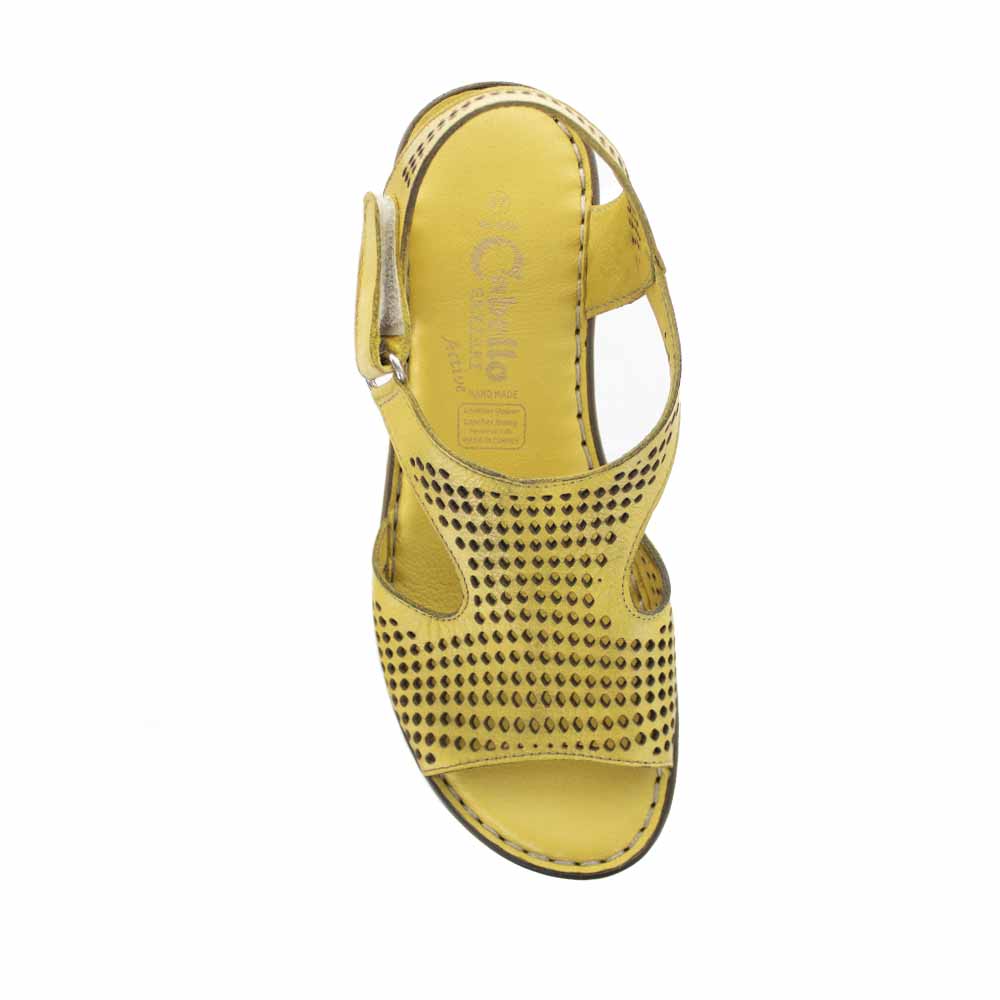CABELLO RE 640 MUSTARD - Women Sandals - Collective Shoes 
