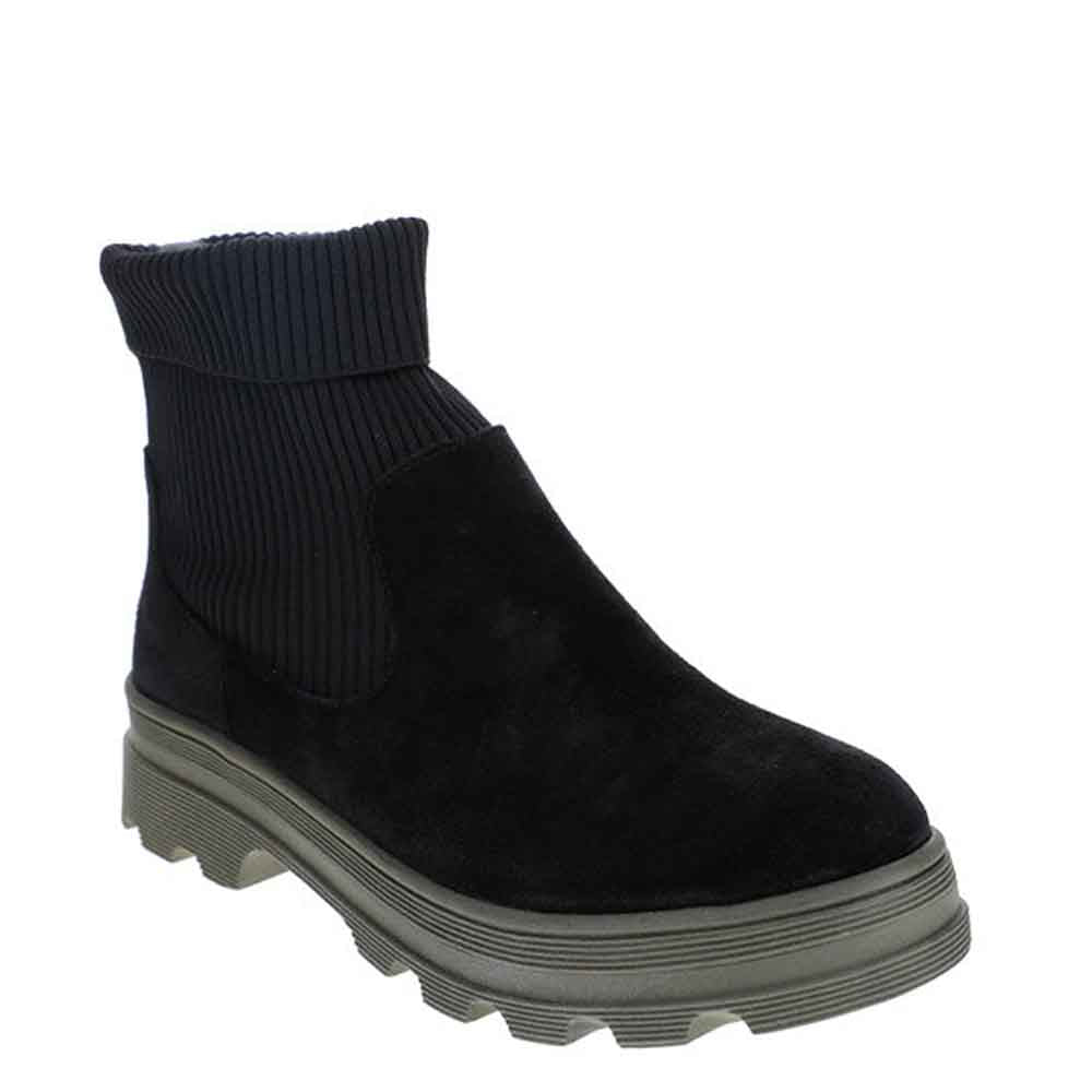 LESANSA RIDGE BLACK/MINT - Women Boots - Collective Shoes 