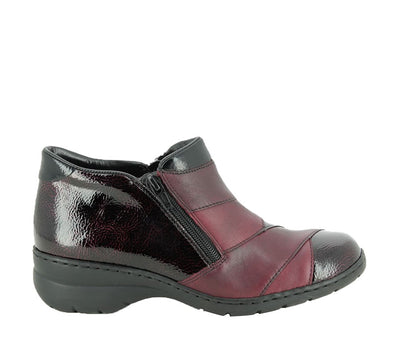 RIEKER L4373/35 WINE - Collective Shoes 