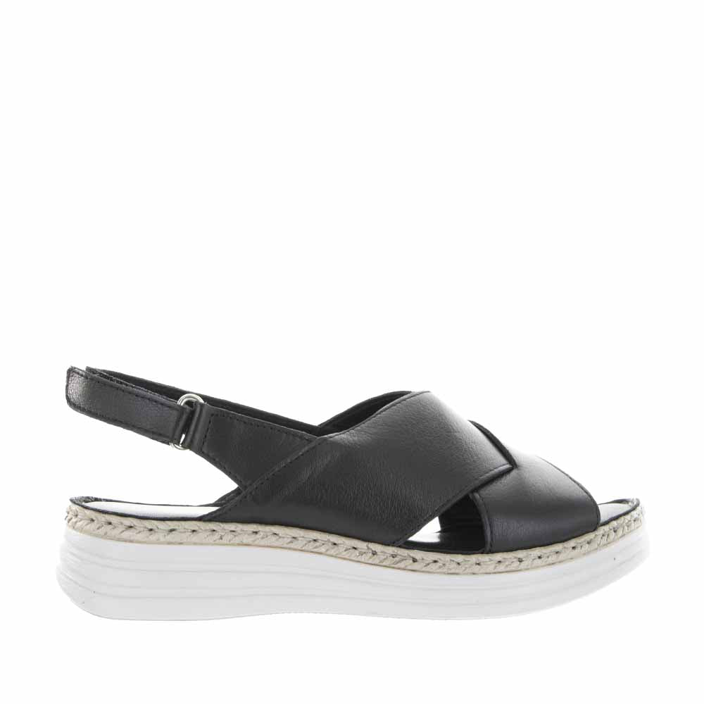 CABELLO RILEY BLACK - Women Sandals - Collective Shoes 