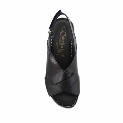 CABELLO RILEY BLACK - Women Sandals - Collective Shoes 
