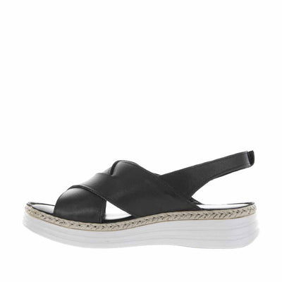 CABELLO RILEY BLACK - Women Sandals - Collective Shoes 