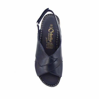 CABELLO RILEY NAVY - Women Sandals - Collective Shoes 