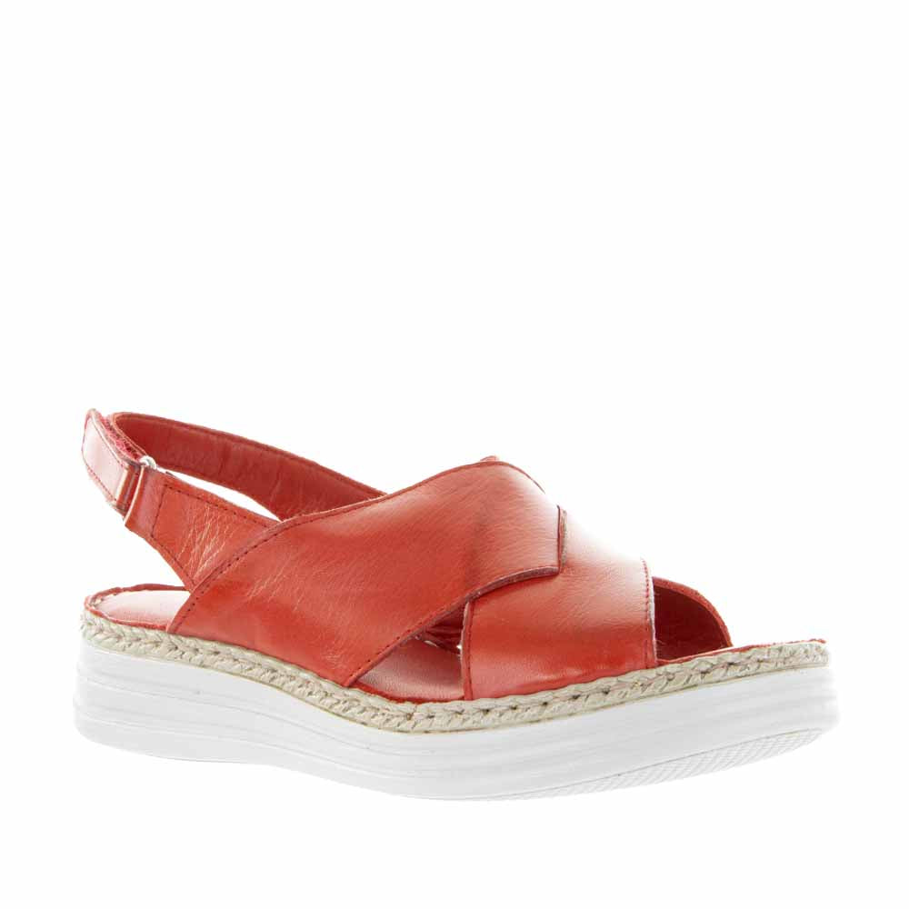 CABELLO RILEY RED - Women Sandals - Collective Shoes 