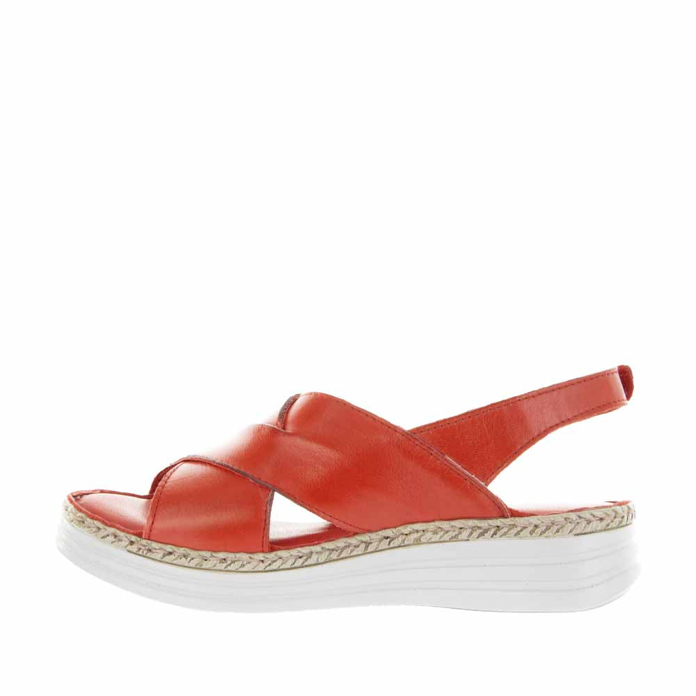 CABELLO RILEY RED - Women Sandals - Collective Shoes 