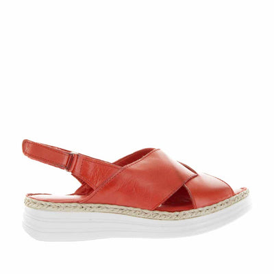 CABELLO RILEY RED - Women Sandals - Collective Shoes 