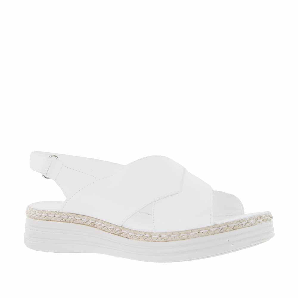 CABELLO RILEY WHITE - Women Sandals - Collective Shoes 