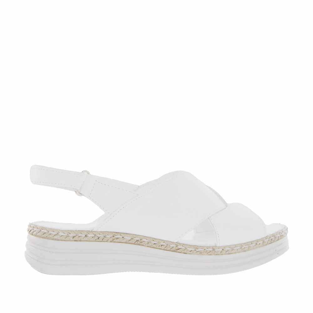 CABELLO RILEY WHITE - Women Sandals - Collective Shoes 