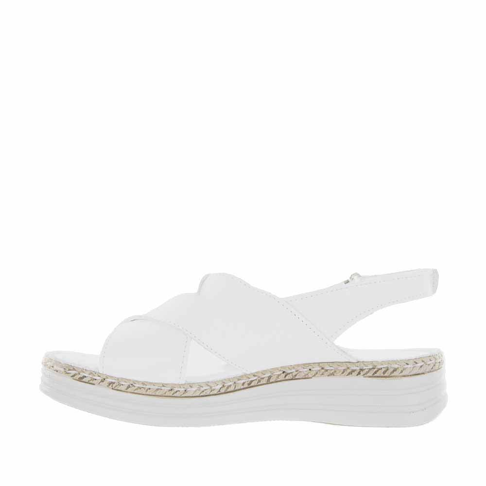 CABELLO RILEY WHITE - Women Sandals - Collective Shoes 