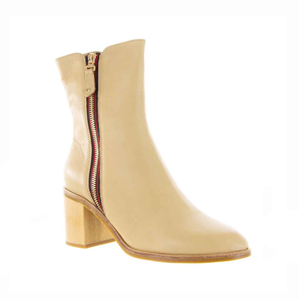 BRESLEY SAGO BEJ - Women Boots - Collective Shoes 