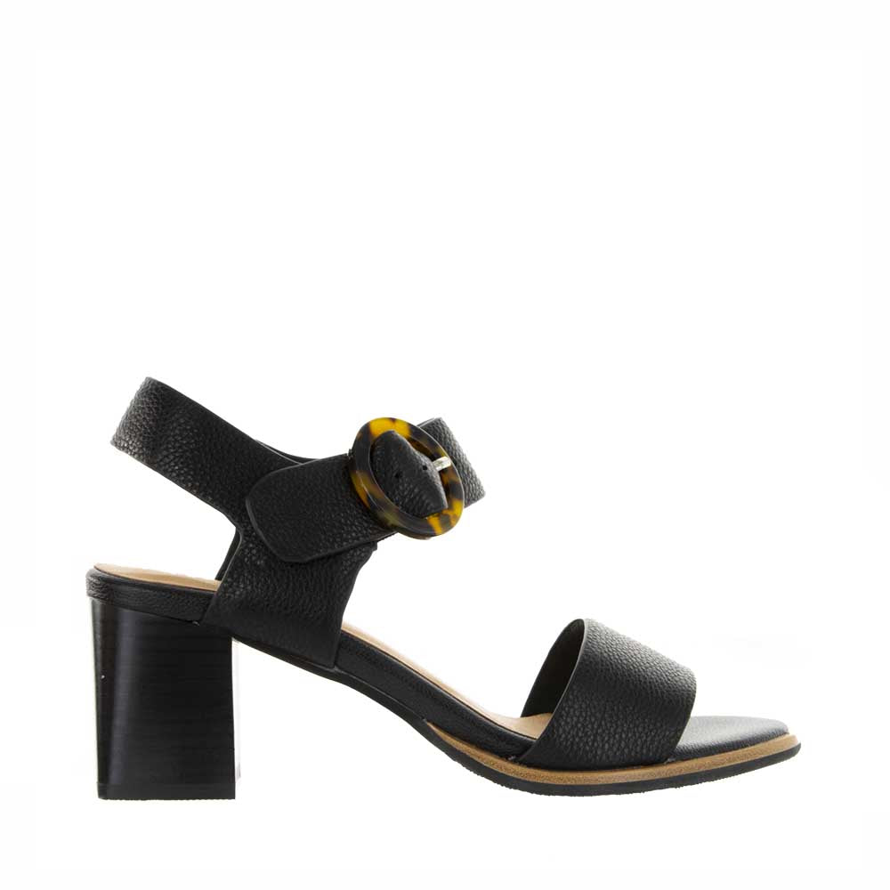 BRESLEY SARCOSI BLACK - Women Sandals - Collective Shoes 