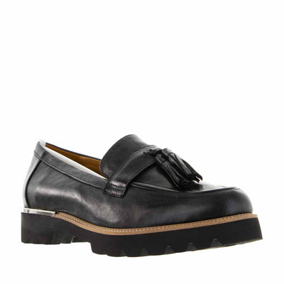 LESANSA SHEREN BLACK - Women Slip-ons - Collective Shoes 