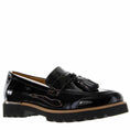 Load image into Gallery viewer, LESANSA SHEREN BLACK PATENT - Women Slip-ons - Collective Shoes 
