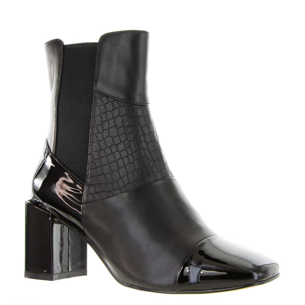 BRESLEY SHIRE BLACK MIX - Women Boots - Collective Shoes 