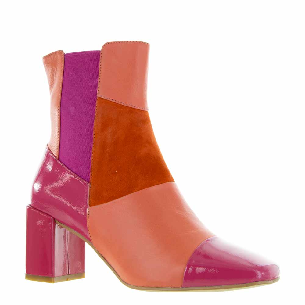 BRESLEY SHIRE ORANGE MIX - Women Boots - Collective Shoes 