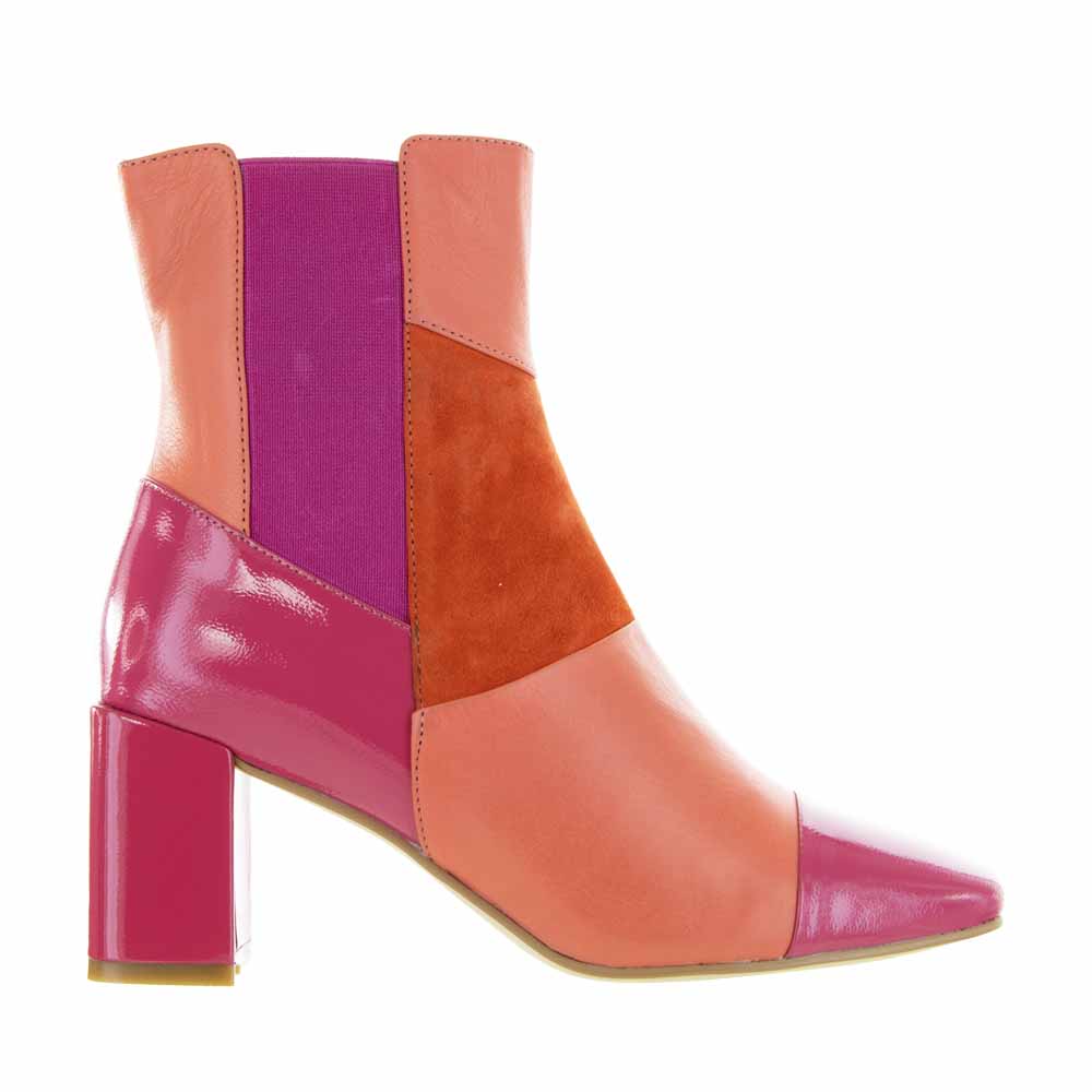 BRESLEY SHIRE ORANGE MIX - Women Boots - Collective Shoes 