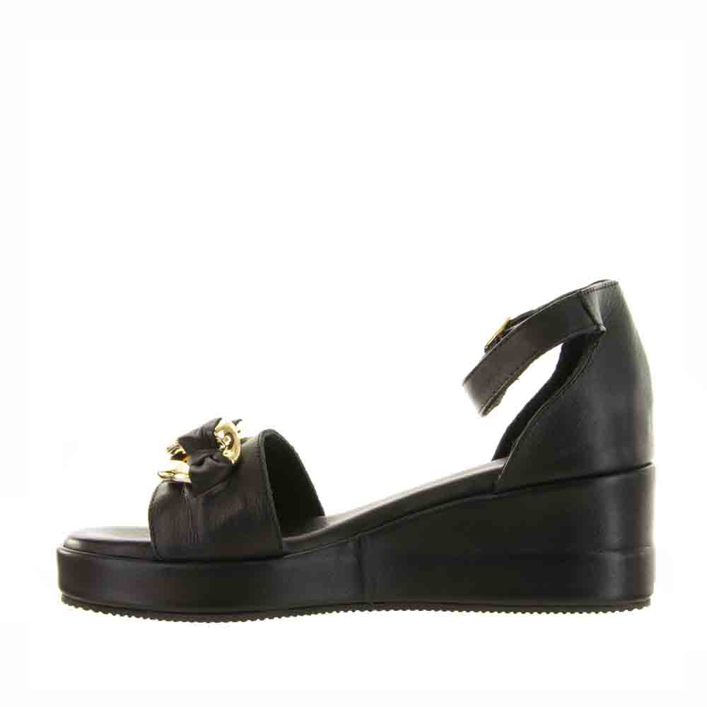 BRESLEY SIENNA BLACK - Women Sandals - Collective Shoes 