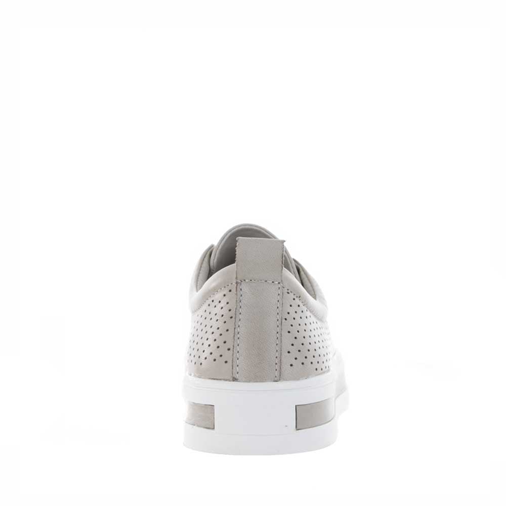LESANSA STARK SILVER GREY Women Slip-ons - Zeke Collection