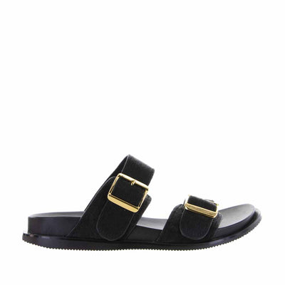 Bresley Stumper Black Pony - Women Flats - Collective Shoes 