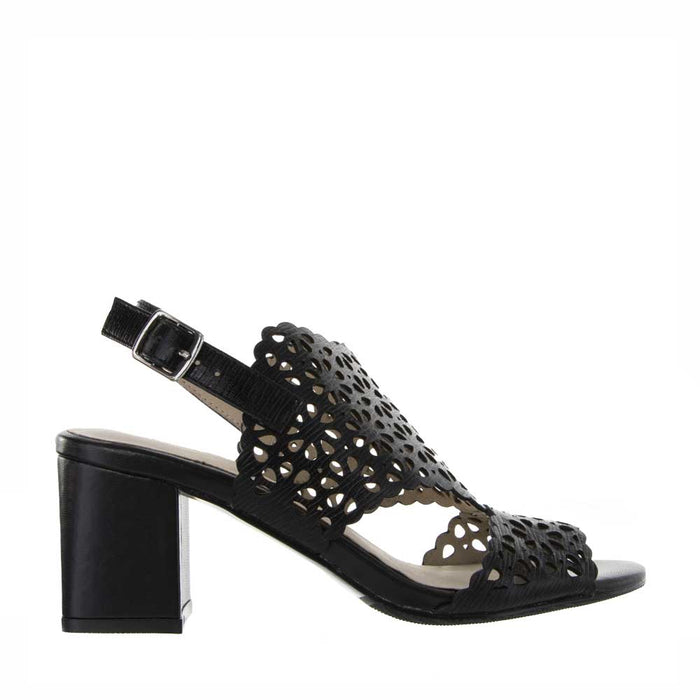 BRESLEY SWEEPER BLACK - Women Sandals - Collective Shoes 