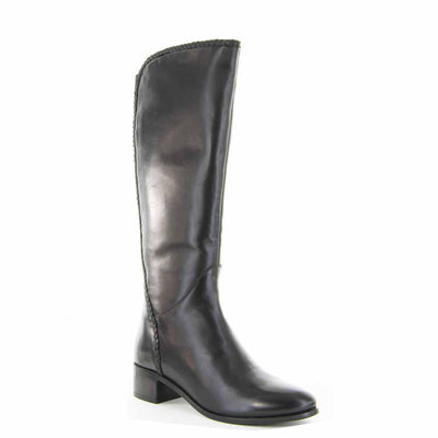 LESANSA TERESA BLACK - Women High Boots - Collective Shoes 