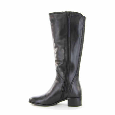 LESANSA TERESA BLACK - Women High Boots - Collective Shoes 
