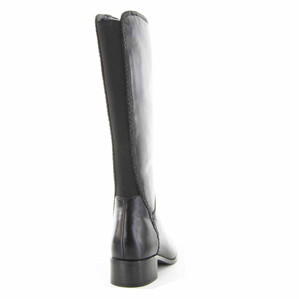 LESANSA TERESA BLACK - Women High Boots - Collective Shoes 