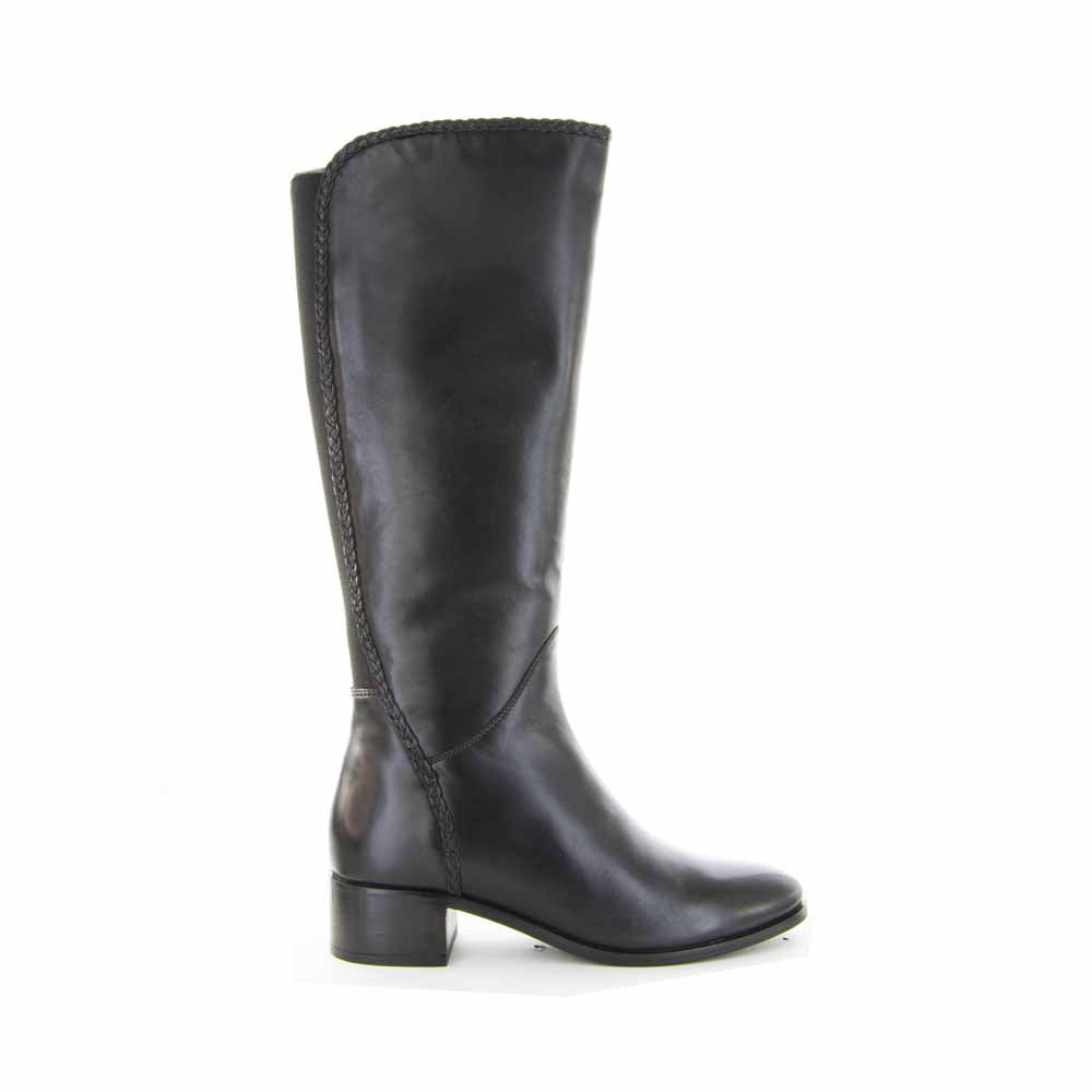 LESANSA TERESA BLACK - Women High Boots - Collective Shoes 