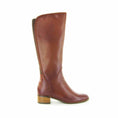 Load image into Gallery viewer, LESANSA TERESA BURGUNDY - Women High Boots - Collective Shoes 
