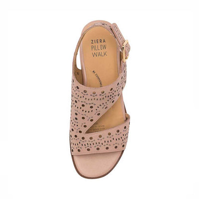 ZIERA TOMASTO BLUSH - Women Sandals - Collective Shoes 
