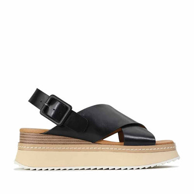 EOS TONALITIES BLACK - Women Sandals - Collective Shoes 