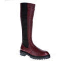 Load image into Gallery viewer, LESANSA RILEY BORDO - Women High Boots - Collective Shoes 
