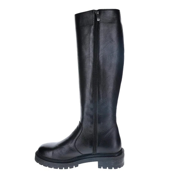 LESANSA RILEY BLACK - Women High Boots - Collective Shoes 