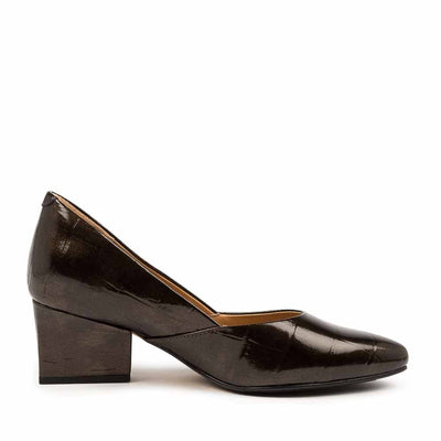 Ziera Vish Bronze Patent - Women Heels - Collective Shoes 