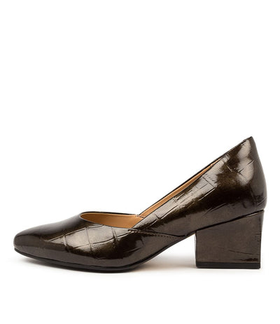 Ziera Vish Bronze Patent - Women Heels - Collective Shoes 
