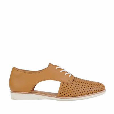 ROLLIE SIDCUT PUNCH WALNUT - Women Casuals - Collective Shoes 