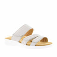 Load image into Gallery viewer, ZIERA BARBRA STONE WHITE SOLE - Women Slip On - Collective Shoes 
