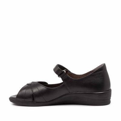 ZIERA DISCO BLACK - Women Sandals - Collective Shoes 