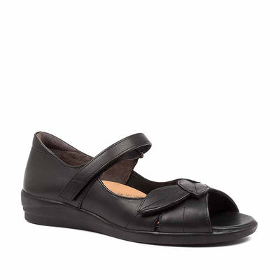 ZIERA DISCO BLACK - Women Sandals - Collective Shoes 
